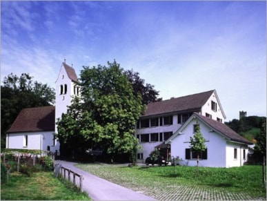 Kirche und  Kirchgemeinderaum Gretschins